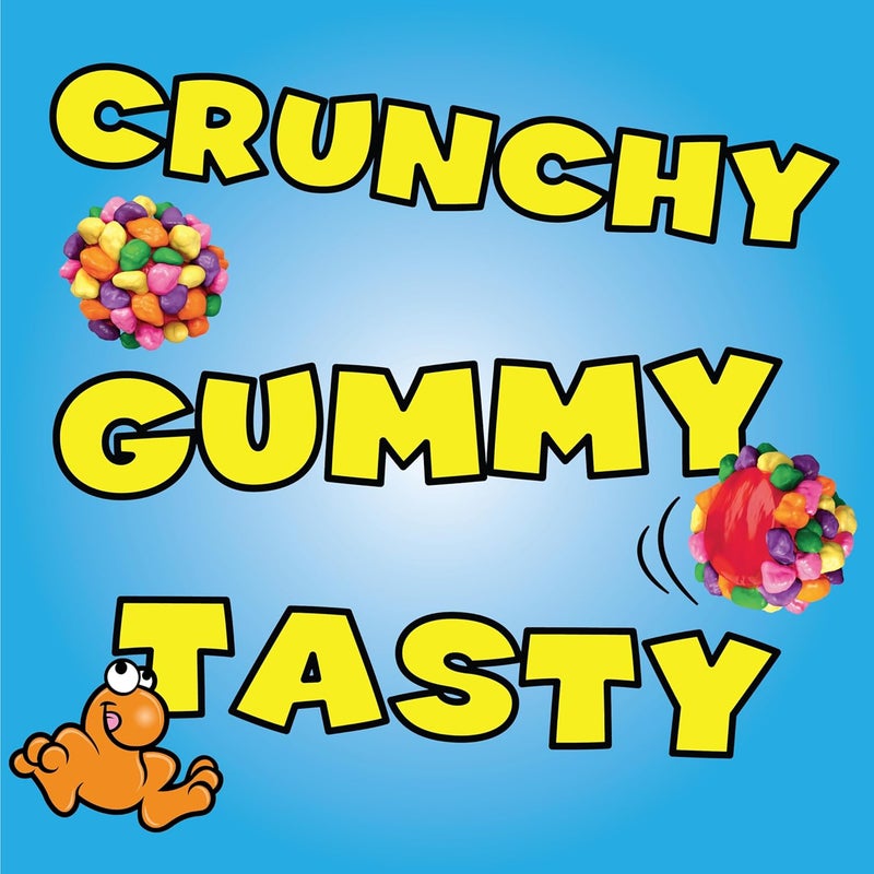 NERDS Gummy Clusters Candy Treat Packs - Rainbow Flavor, 30 oz (60 ct) - Crunchy and Gummy Halloween Candy Variety Pack - Image 5
