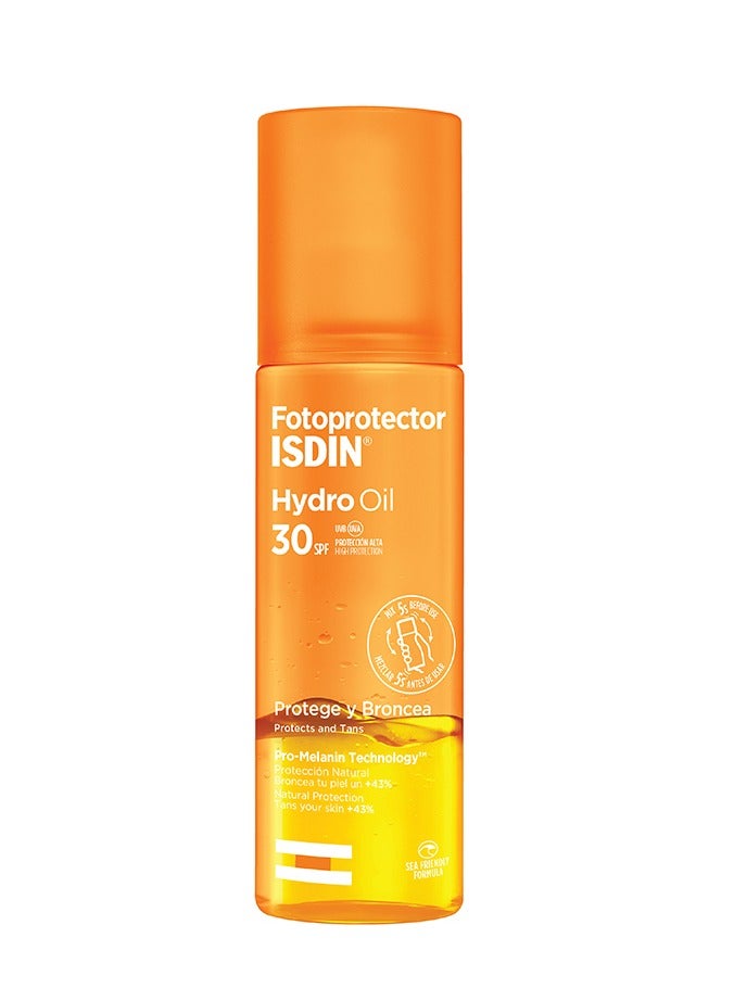 ISDIN Fotoprotector Hydro Oil SPF 30 200 ML Protects Your Skin From the Sun