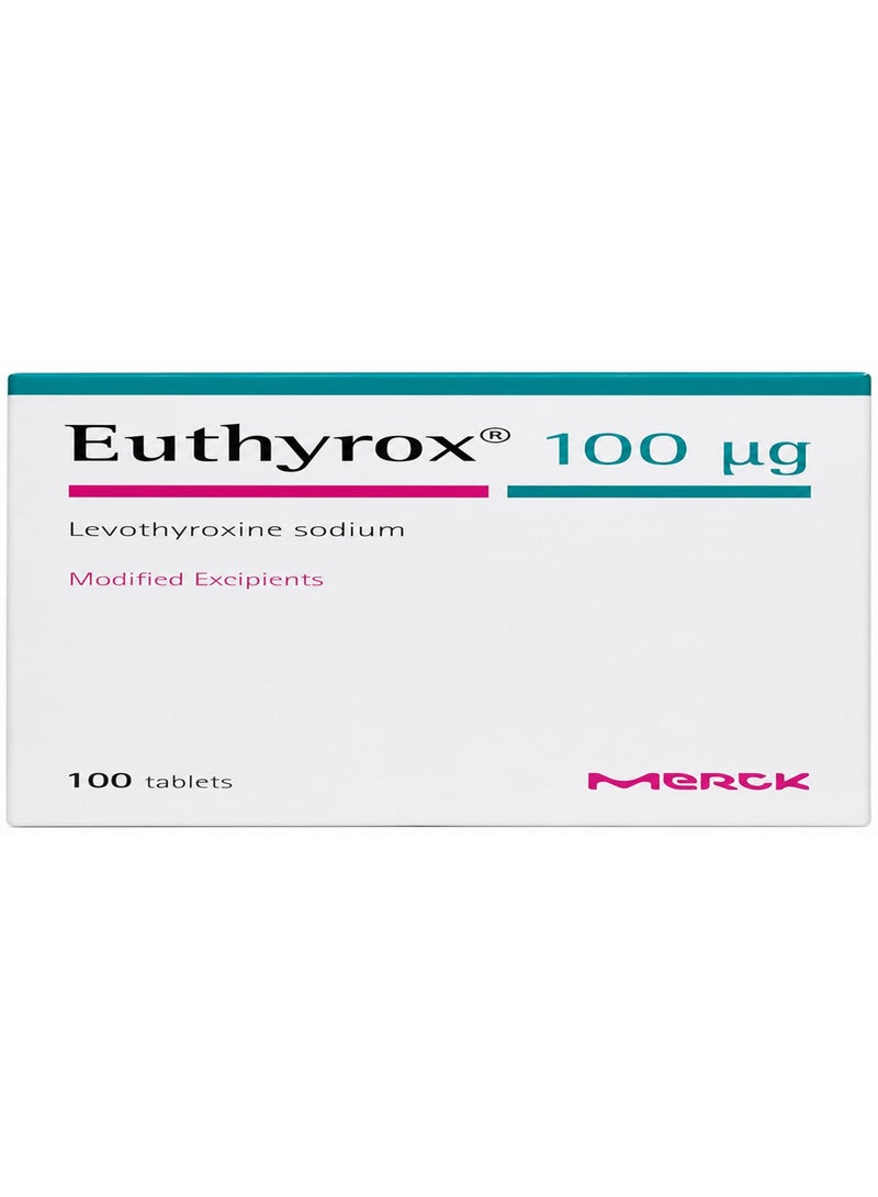 Euthyrox 100 Mcg Tablet 100pcs - Image 1