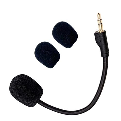J.M.SHOW Replacement Game Mic Compatible with Logitech G PRO X2, G PRO X Wireless and G Pro Wired Gaming Headsets, Detachable Noise Cancelling Crystal-Clear Game Microphone with 2Pcs Foam Cover - Image 1