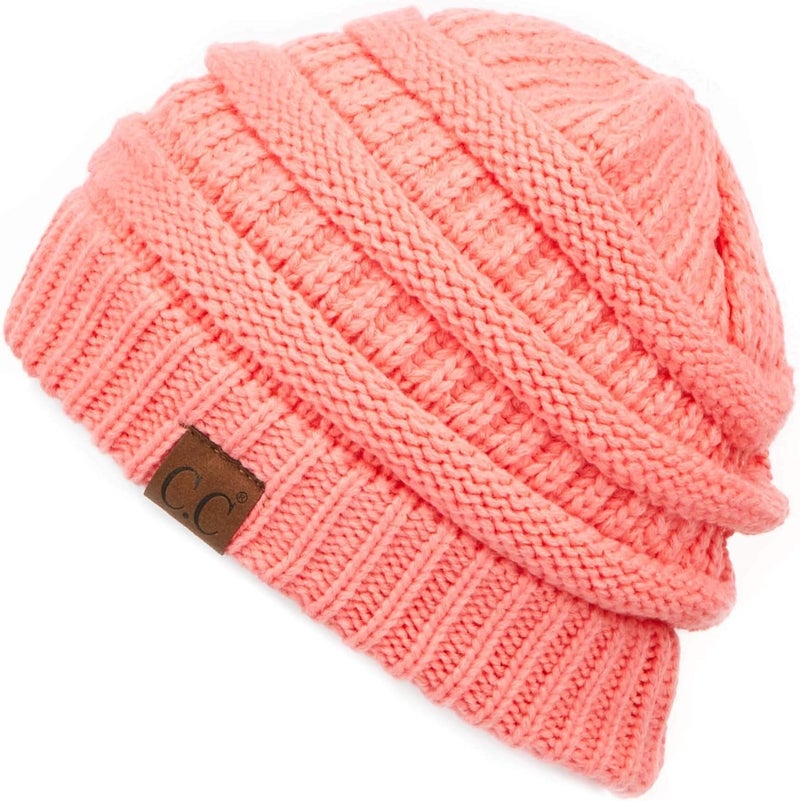 Cc Exclusives Cable Knit Beanie - Thick, Soft & Warm Chunky Beanie Hats - Image 1