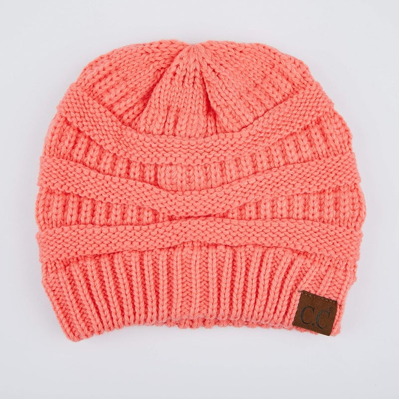 Cc Exclusives Cable Knit Beanie - Thick, Soft & Warm Chunky Beanie Hats - Image 2