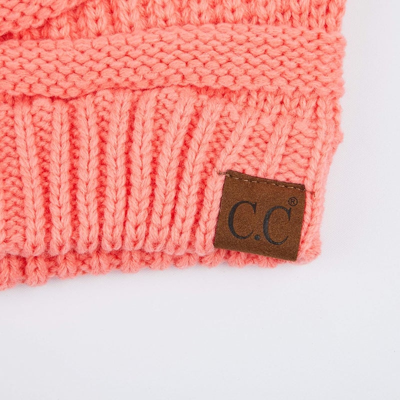 Cc Exclusives Cable Knit Beanie - Thick, Soft & Warm Chunky Beanie Hats - Image 3