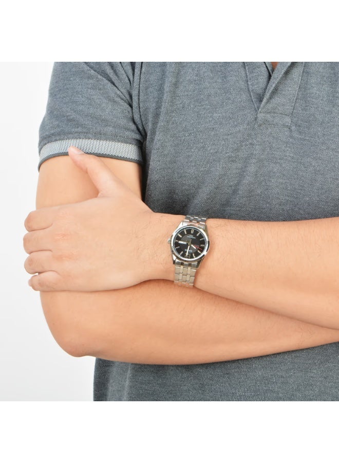 Casio MTP-1335D-1AVDF Men’s Analog Watch – Black Dial, Silver Stainless-Steel Bracelet, Day & Date Display, Classic Elegant Design - Image 5