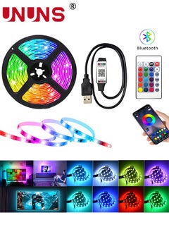 UNUNS Led Strip Lights,10M Bluetooth RGB Light With APP Control,Timer Setting,Music Mode,Led Light Strip For Decoration,Bedroom,PC,Cabinet  - Image 1