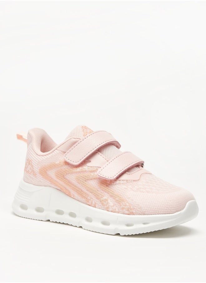 Kappa - Girls' Textured Sports Shoes with Hook and Loop Closure - Image 1