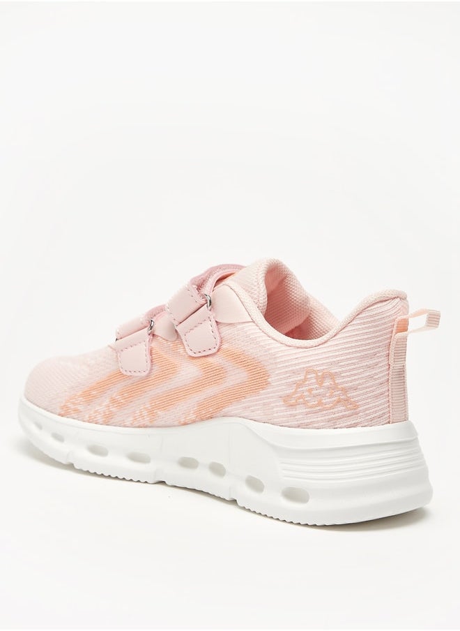 Kappa - Girls' Textured Sports Shoes with Hook and Loop Closure - Image 1