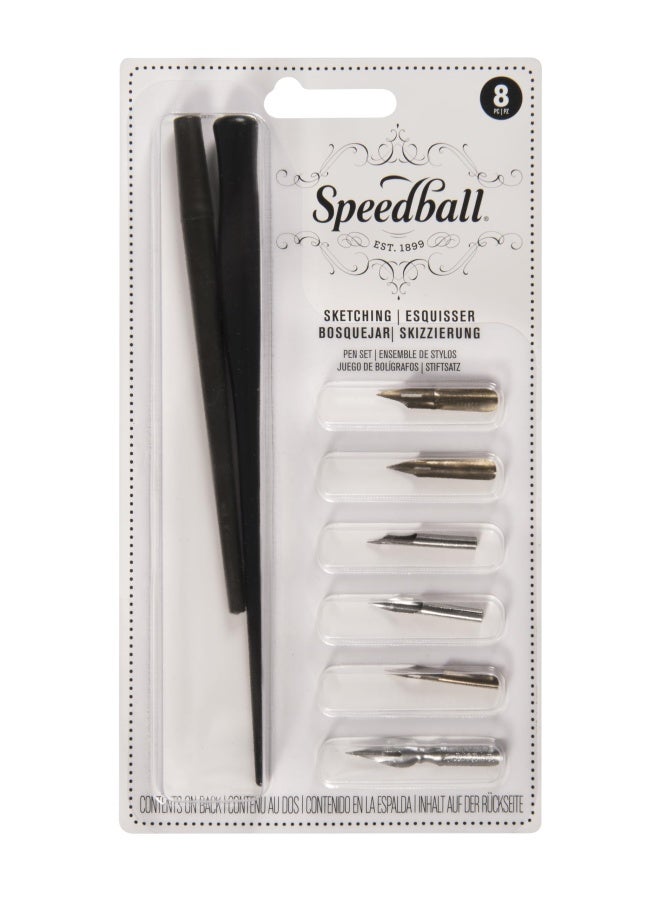 Speedball Pen Set Sketching Cd - Image 1