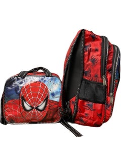 Junior Digital Printing Spiderman Primary School Bag + Lunch Box + Pencil Box + Steel Water Bottle - pzsku/ZB340D19C2E650C9A8E07Z/45/_/1730917301/b2b1172f-b471-4291-b146-eddf4e576a20