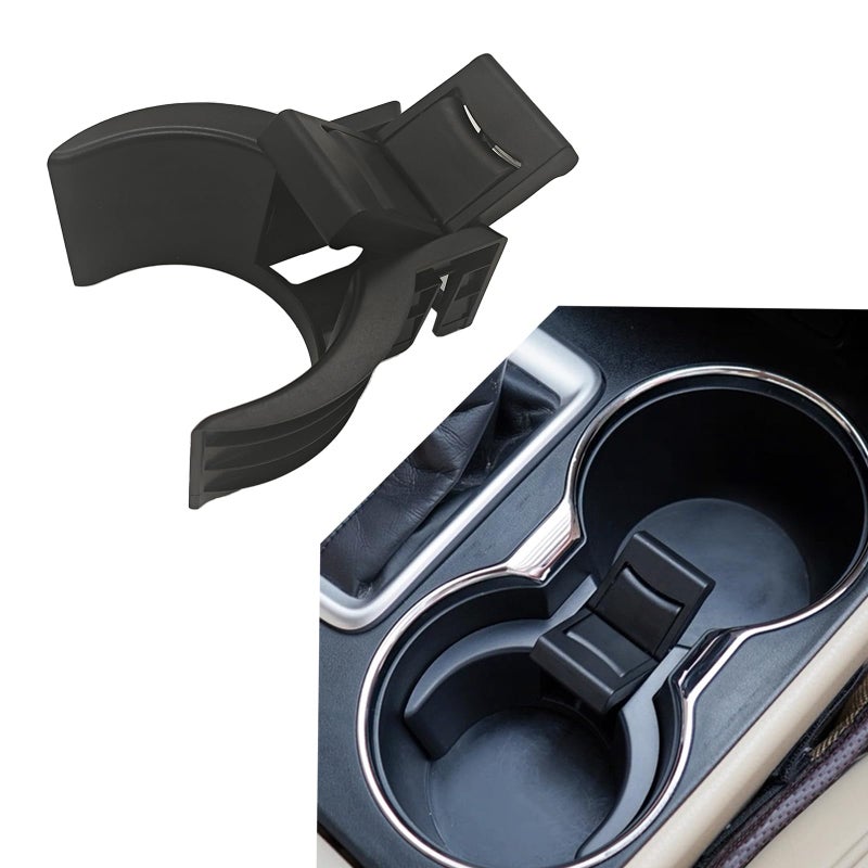Hather Cup Holder Insert Divider Fit for Toyota Highlander 2014 2015 2016 2017 2018 2019 2020 Replaces Part 556180E200C0 - Image 3