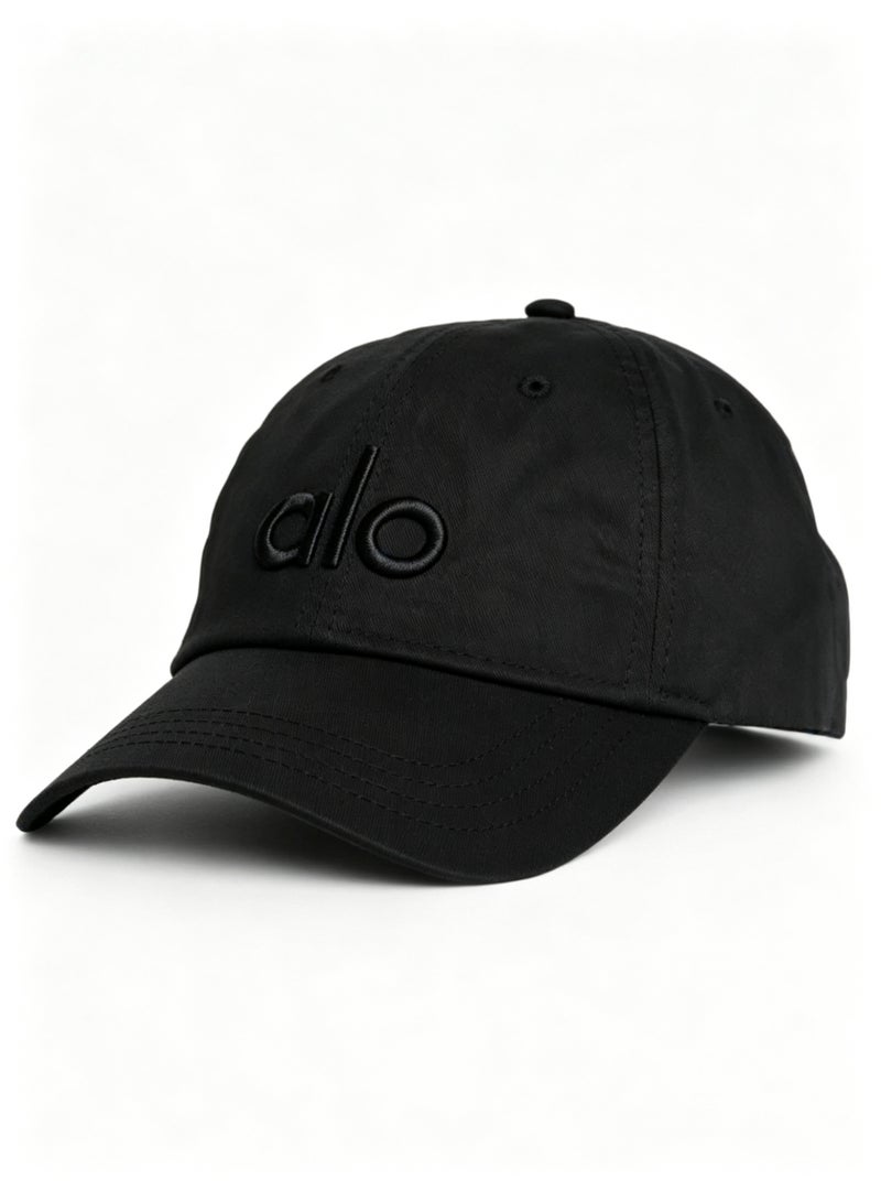Alo Yoga Unisex Baseball Cap,Casual Sun Hat,Fashionable and Versatile, Adjustable, Suitable for Indoor and Outdoor Sports