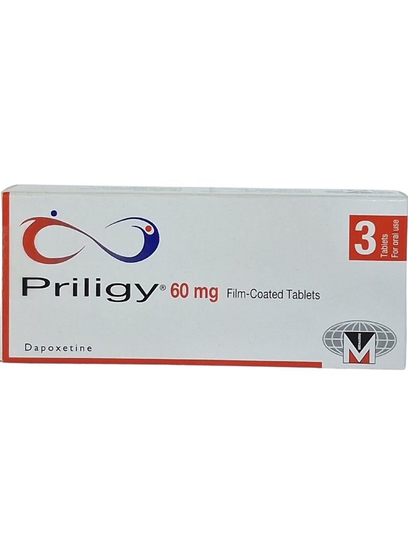 Mena Priligy 60Mg Tablets 3'S