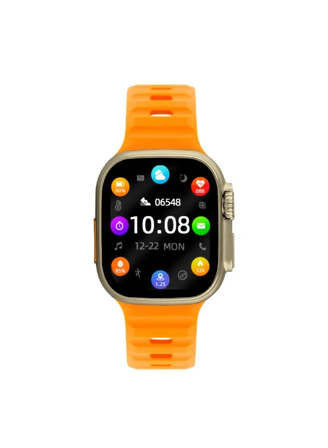 سلازنجر Unisex Silicone Smart HD-IPS Watch SL.9.2223.5.02 - 49*43*11.5 mm