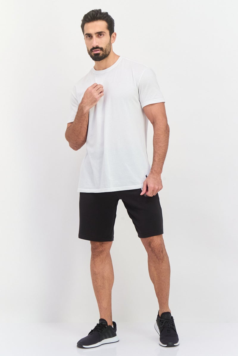 PUMA شورتات رياضية للرجال برباط سحب للخارج، أسود - Image 4