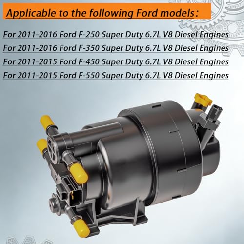 Satiooog 6.7 Fuel Pump PFB-103 Compatible with 2011-2016 Ford F250 F350 F450 F550 Super Duty 6.7L Diesel Engine, BC3Z-9G282-E BC3Z9G282E PFB103 - Image 2