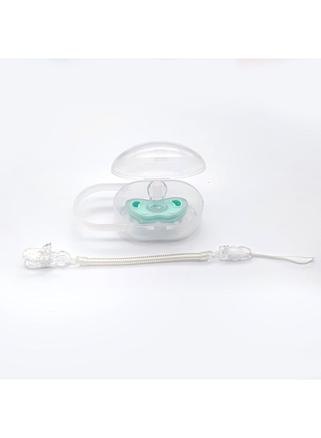 Flat Head Pacifier Manufacturers Directly Wide Mouth Apple Simulation Breast Milk Soft Real Baby