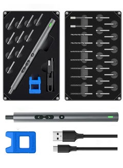 King'sdun 36-in-1 Electric Screwdriver Kit – Kingsdun Professional Handheld Cordless Screwdriver with 130RPM, 0.35N·m Torque, 2-Speed Adjustment, S2 Steel Bits & 350mAh Battery for Phone, Computer, Electronics Repair  - Image 1
