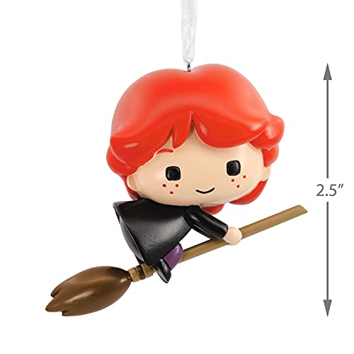 Hallmark Harry Potter Ron Weasley on Broomstick Christmas Ornament - Image 3