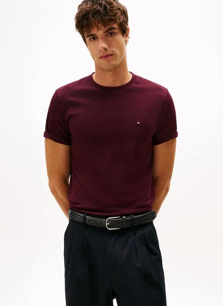TOMMY HILFIGER Essential Regular Fit Crew Neck T-Shirt