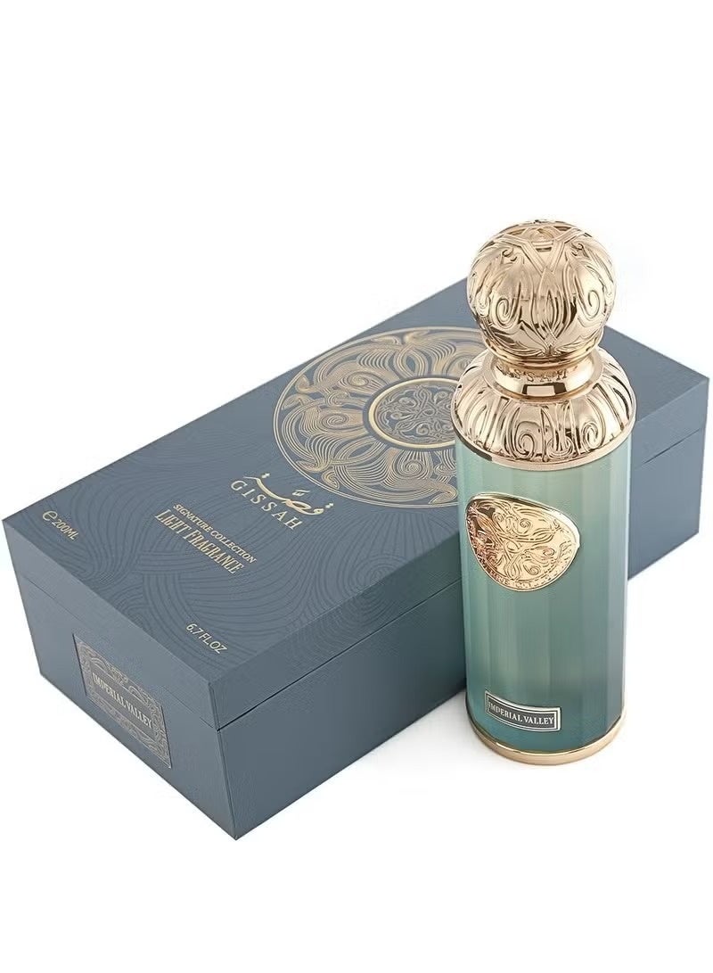 GISSAH Imperial Valley EDP 200ml – Luxury Long Lasting Eau De Parfum for Men | Premium Woody Masculine Fragrance - Image 4