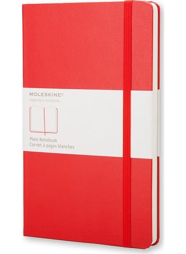 MOLESKINE Notebook Hard Cover L Size Plain Scarlet Red Qp062R  - Image 1