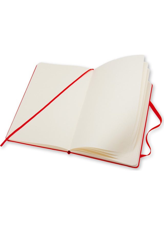 MOLESKINE Notebook Hard Cover L Size Plain Scarlet Red Qp062R  - Image 2
