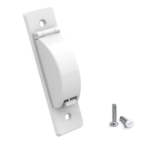 ILIVABLE Wall Switch Guard, ILIVABLE Childproof Light Switch Plate Covers Protects Your Lights or Circuits from being Accidentally Turned On or Off by Children and Adults (White, 1 Pack) - Image 1