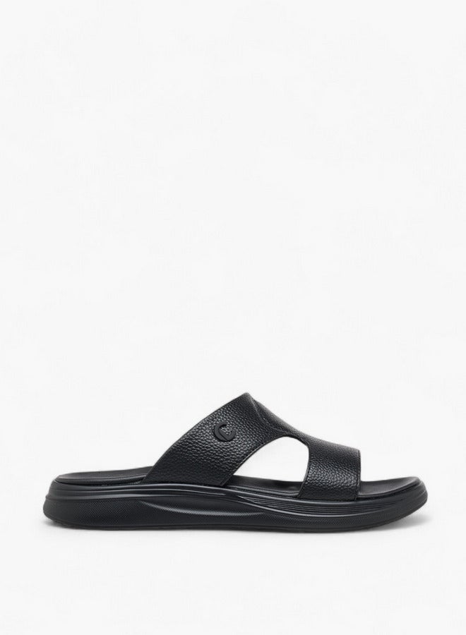 Le Confort Men Cutout Detail Slip-On Comfort Sandals - Image 3