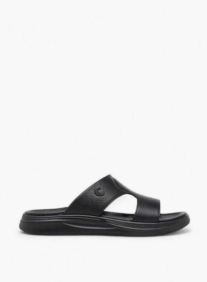 لو كونفورت صنادل رجالية مريحة بتفاصيل مقصوصة وسهلة الارتداء