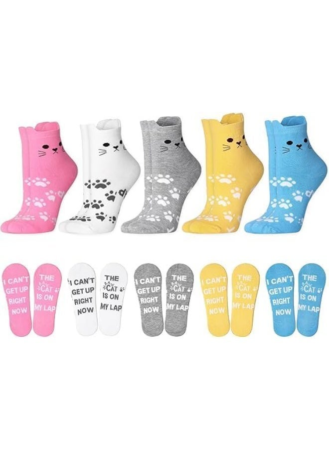 جوارب حيوانية مضحكة للنساء ، جوارب كلب وقط لطيف ، جوارب جديدة ملونة ، لمحبي الحيوانات - Image 2