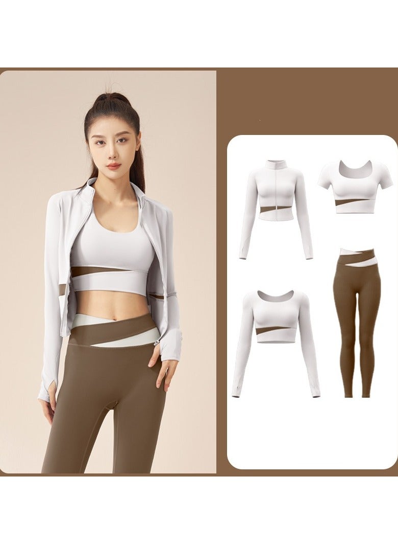 EBMINI New Pilates Yoga Training Fitness Clothing Set