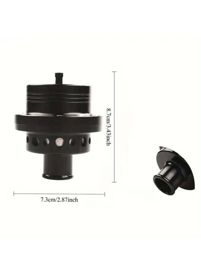 Universal Aluminum Dump Auto Turbo Blow Off Valve Black For Select Cars - Image 2