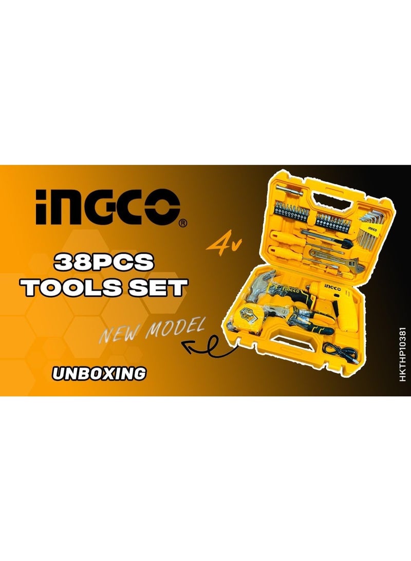 INGCO HKTHP10381 38 Pcs Kit Bag - Image 4