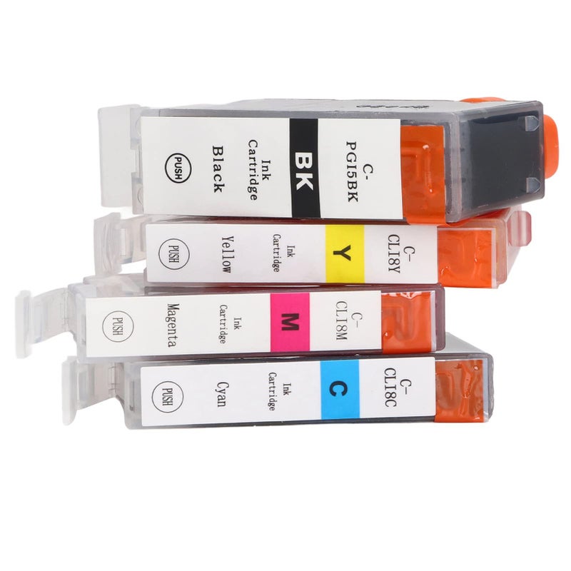Compatible Refillable Ink Cartridges 4 Colors PGI 5BK CLI 8C M Y for PIXMA IP4200 IP4300 IP4500 Printer7 - Image 2