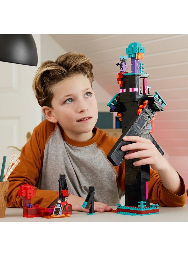 LEGO مجموعة بناء LEGO Minecraft برج الإنديرمان 21279 (867 قطعة) - Image 3