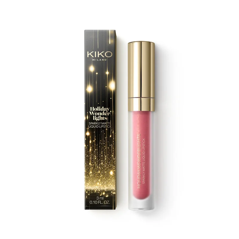 كيكو ميلانو HOLIDAY WONDERLIGHTS SPARKLY MATTE LIQUID LIPSTICK Pecan Pie