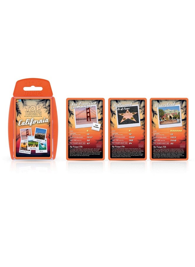 Top Trumps Top Trumps Card Game California - Family Games For Kids and Adults - Learning Games - Kids Card Games for 2 Players and more - Kid War Games - Card Wars - For 6 plus kids - Image 5