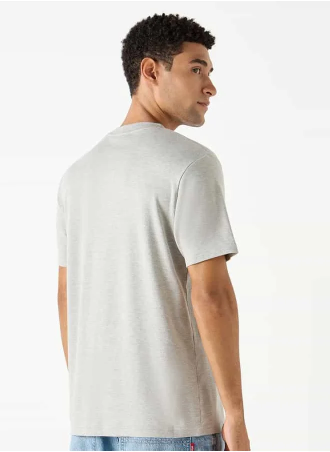 Kappa Kappa Embossed T-shirt with Short Sleeves
