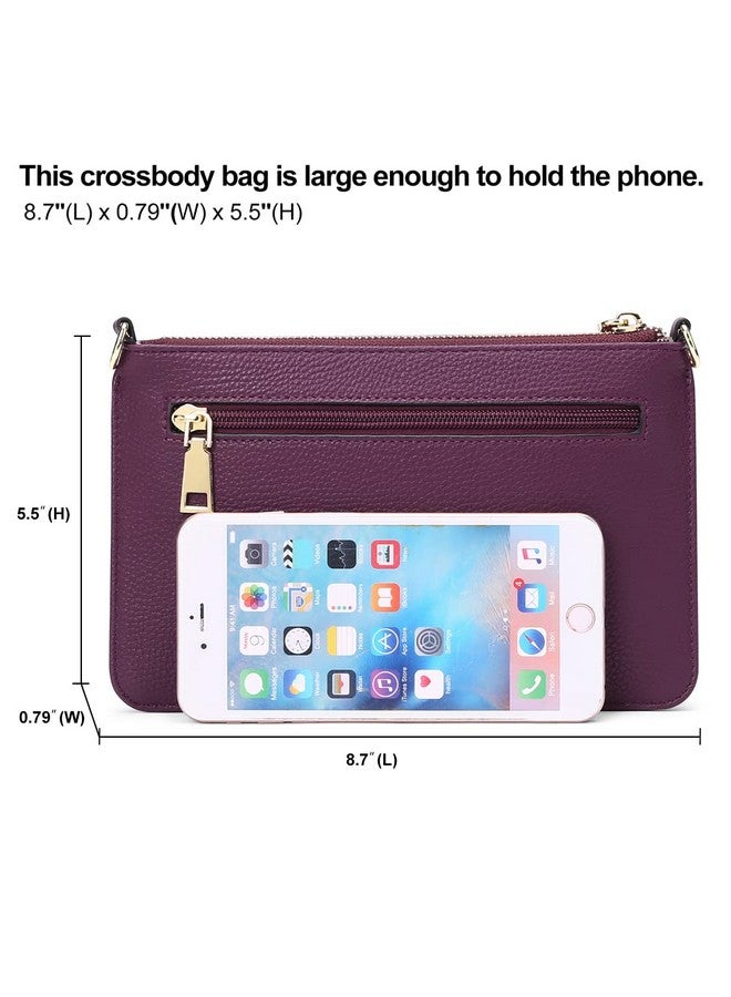 سينديفن حقيبة يد نسائية صغيرة من SENDEFN مصنوعة من الجلد، مزودة بفتحات للبطاقات، ومحفظة RIFD - Image 4