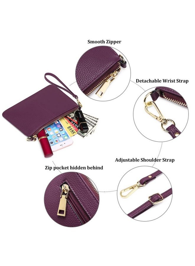 سينديفن حقيبة يد نسائية صغيرة من SENDEFN مصنوعة من الجلد، مزودة بفتحات للبطاقات، ومحفظة RIFD - Image 3