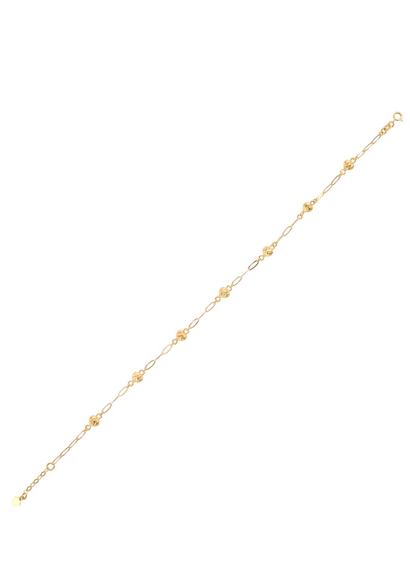 BAFLEH JEWELLERY - 18K Gold Anklet to Adorn Your Anklet - Image 1