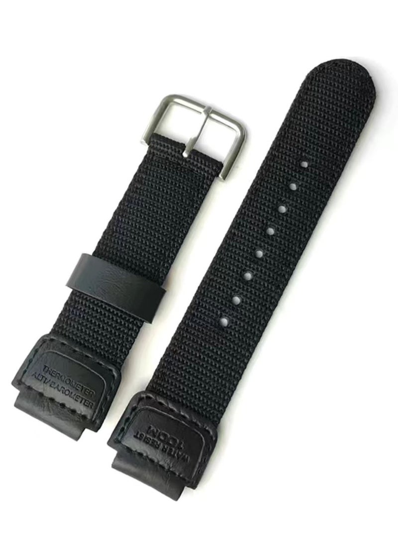 Generic For Casio Canvas Strap SGW-450/500 Nylon w218 Strap AE-1200 Replacement 18mm Bracelet  - Image 2