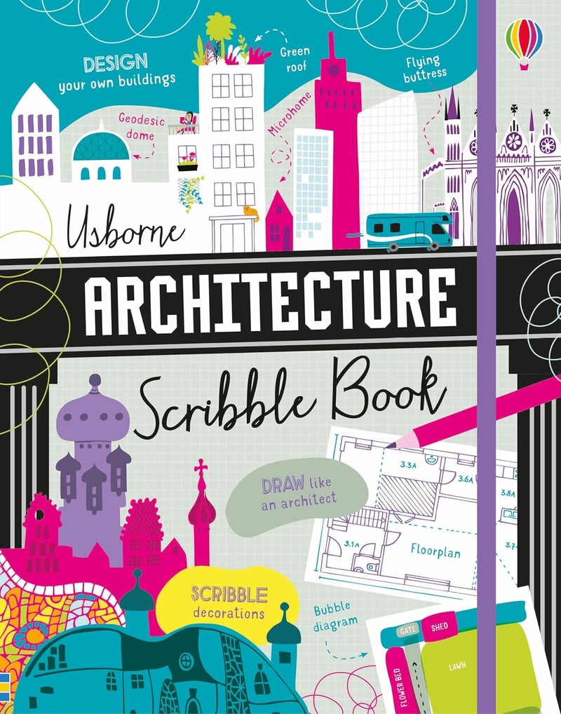ARCHITECTURE SCRIBBLE BOOK - Image 1