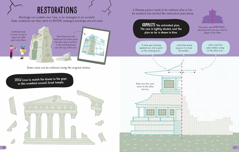 ARCHITECTURE SCRIBBLE BOOK - Image 3