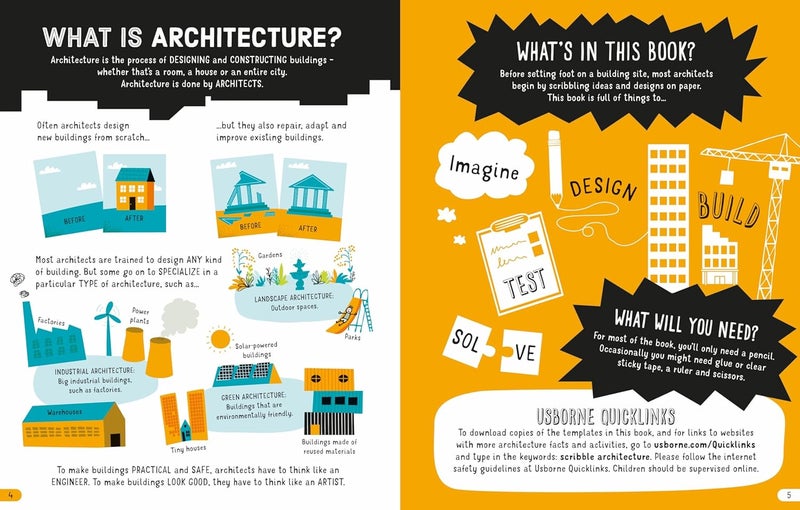 ARCHITECTURE SCRIBBLE BOOK - Image 2