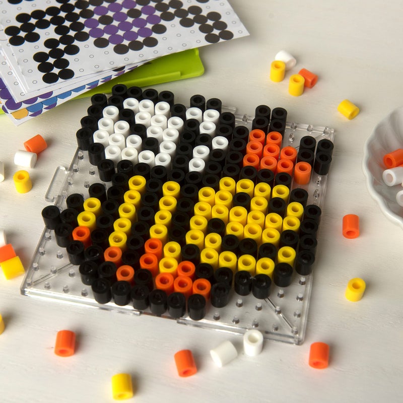 Perler بطاقات وأنماط حبات بيرلر 80-70729 بيجي مع لوحات تثبيت، متعددة الألوان، صغيرة، 20 قطعة - Image 4