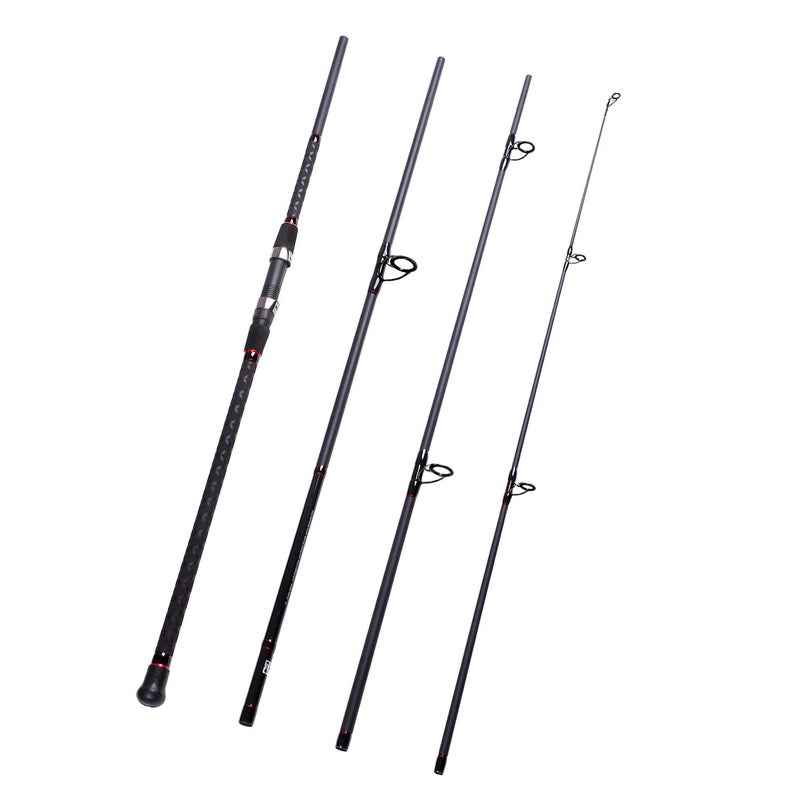 Fiblink Surf Spinning Fishing Rod 4-Piece Graphite Travel Fishing Rod (Length: 11') - Image 2