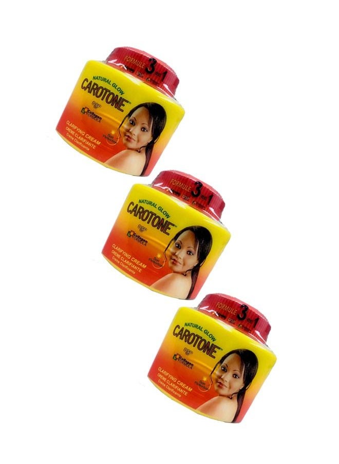Carotone 3 Pieces of Collagen Formula Clarifying Cream 3X135ml  - Image 4