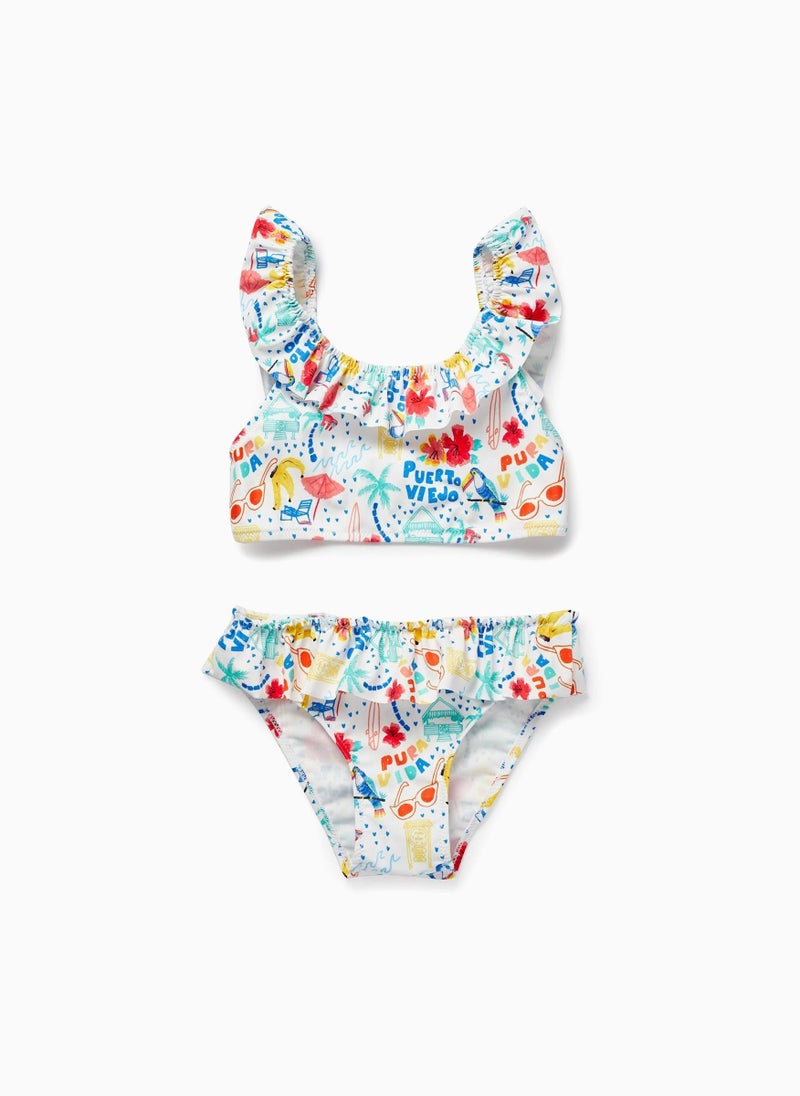 Zippy Bikini UV 80 Protection for Girls 'Pura Vida' - Image 1