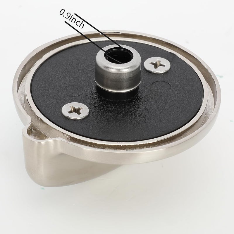 Monkemon 5 Packs WB03K10303 Profile Stove Cooktop Oven Rang Knob Replacements for GE,Stove knob Part WB03K10208,AP4980246, 1810427, AH3486484 - Image 5